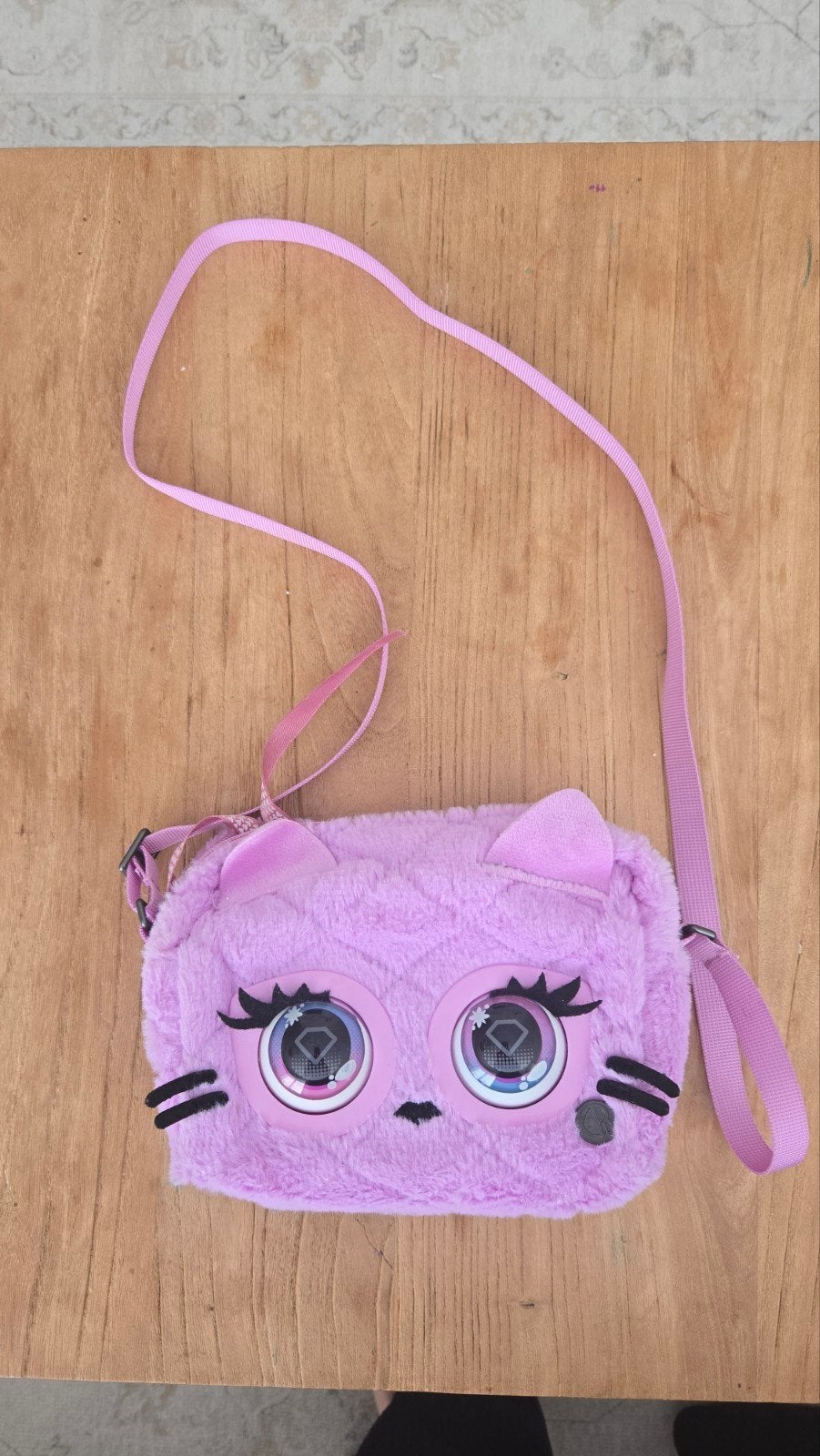 Purse Pets - Leuke paarse katten schoudertas, Ophalen of Verzenden, Zo goed als nieuw, Meisje