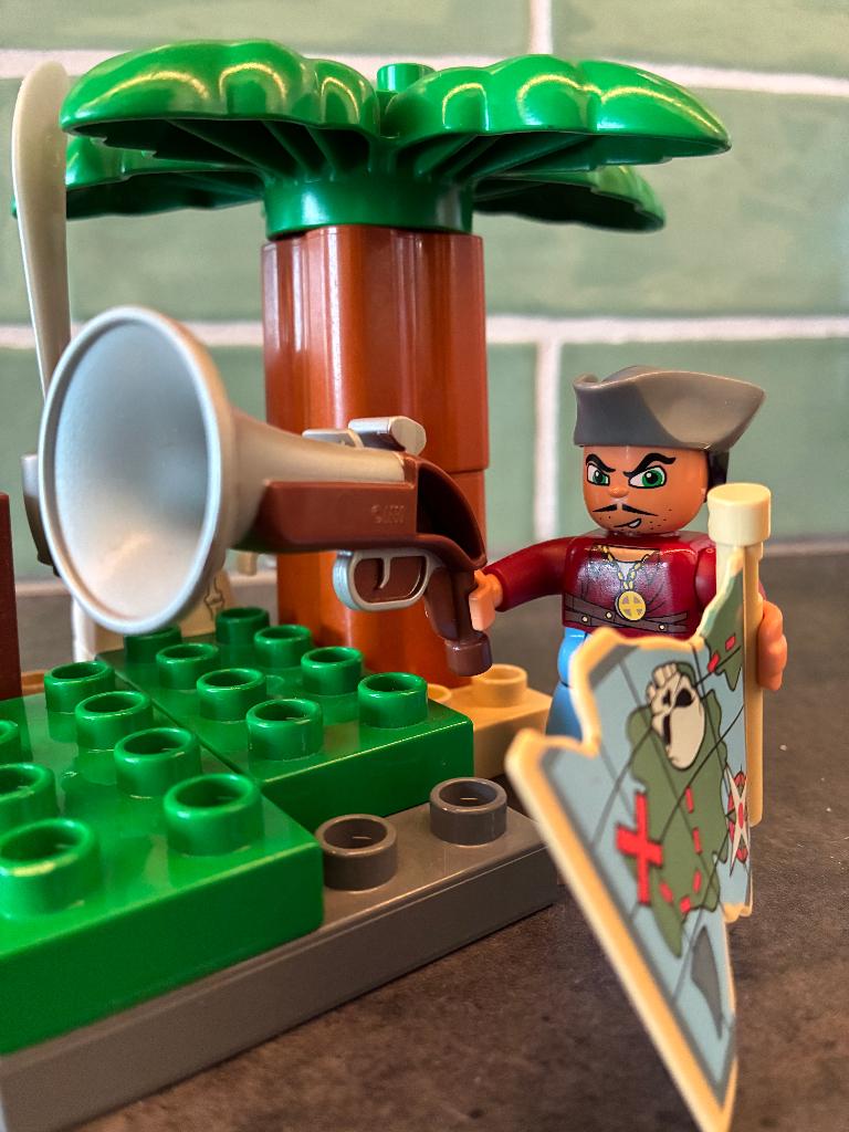 Duplo 7883 Treasure Hunt, Compleet, Zo goed als nieuw, Duplo, Complete set