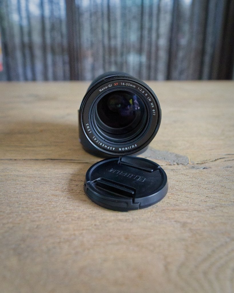 Fujinon XF 16-55mm F2.8 R LM WR, Fujifilm, Ophalen of Verzenden, Zo goed als nieuw, Standaardlens