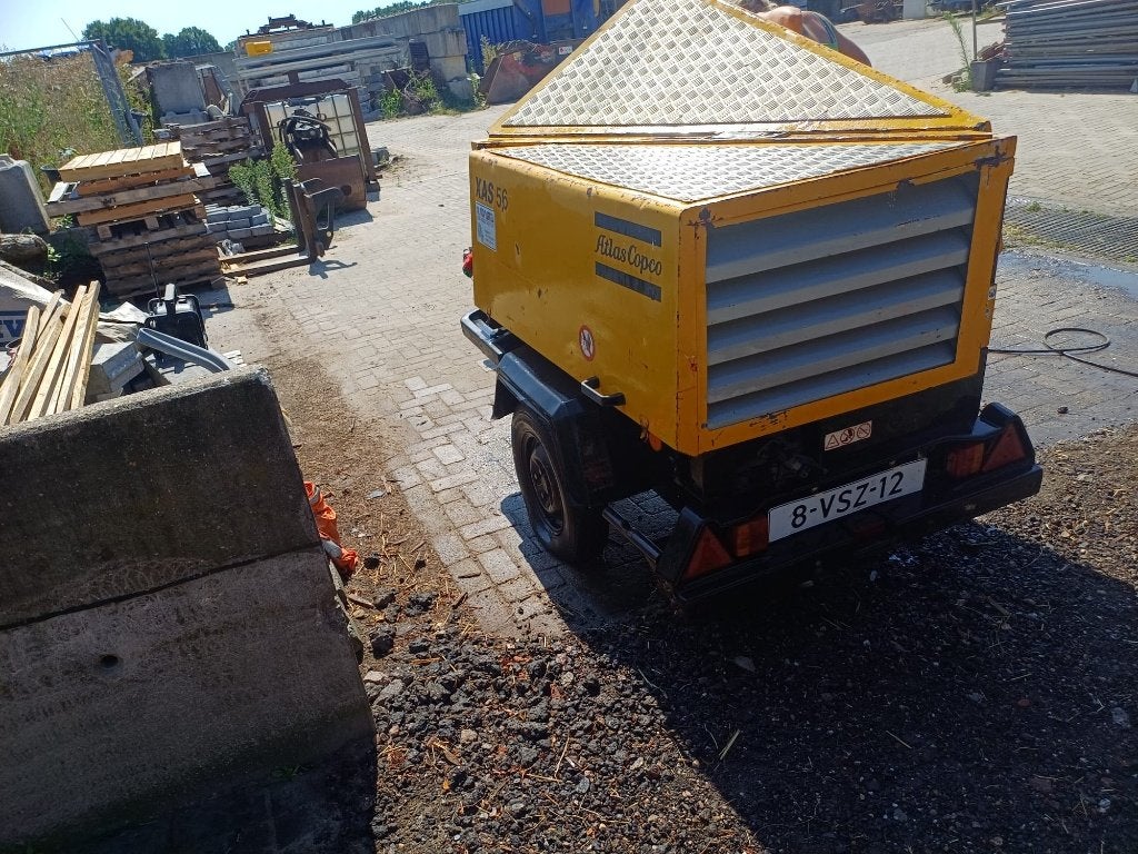 ATLAS COPCO XAS 56 Compressor, Ophalen, 10 bar of meer, 25 tot 100 liter, Mobiel