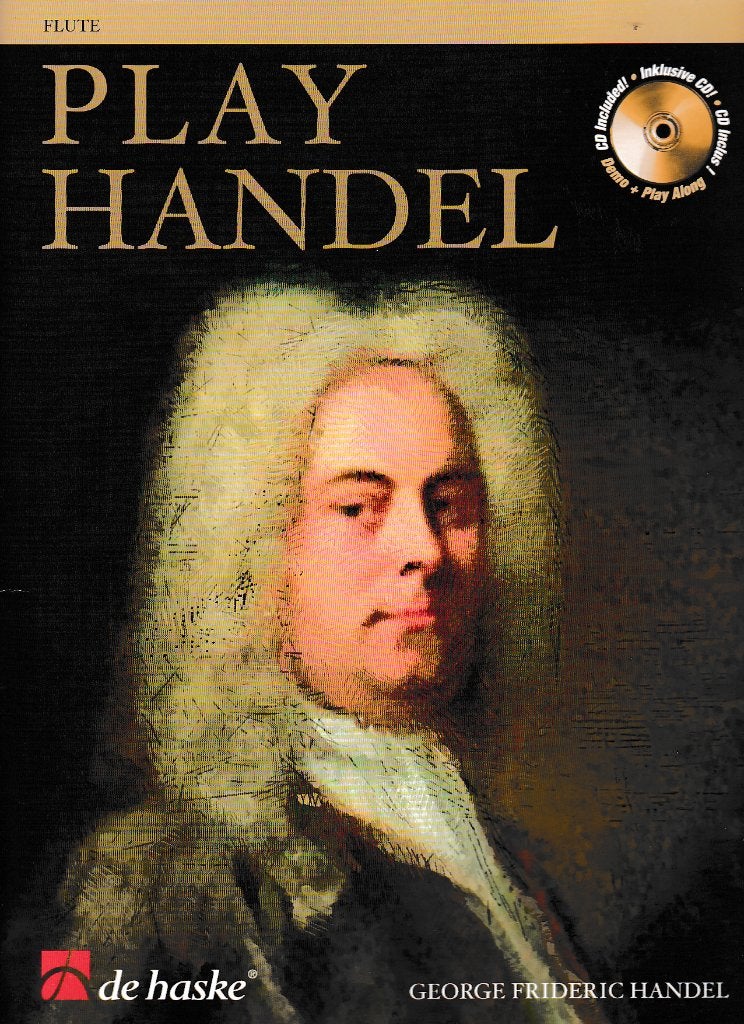 Play Handel Flute met CD ( 9964 ), Gebruikt, Klassiek, Dwarsfluit of Piccolo, Ophalen of Verzenden