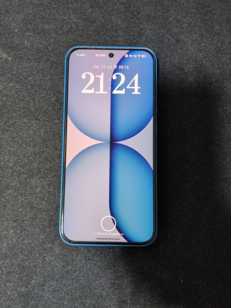 Nothing Phone 4a 12GB/256GB Blauw Zo goed als nieuw, Ophalen of Verzenden, Zo goed als nieuw, Klassiek of Candybar, Zonder simlock