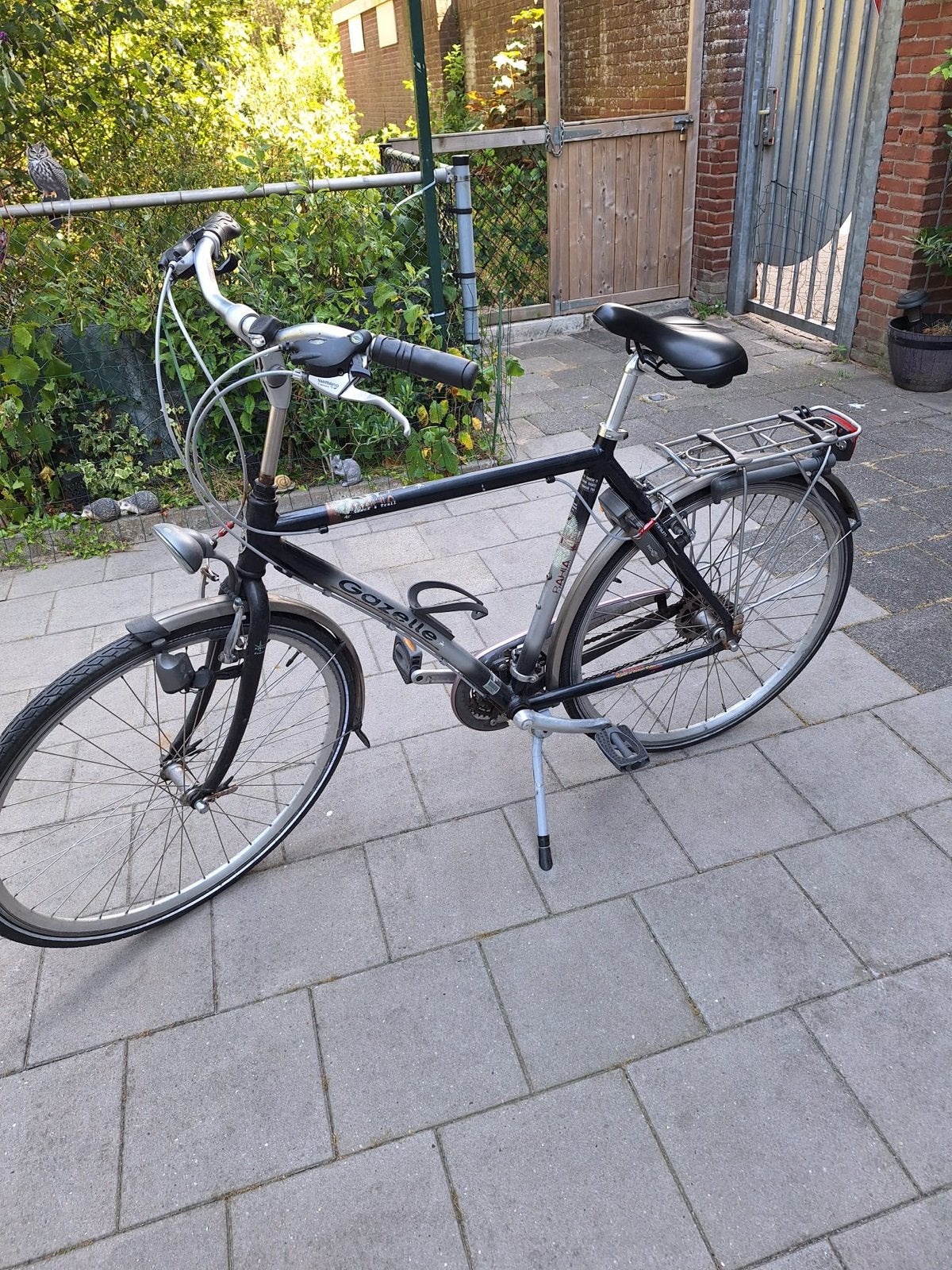 Gebruikte Gazelle herenfiets - Ziet er nog goed uit, Ophalen, Gebruikt, Velgrem, Gazelle