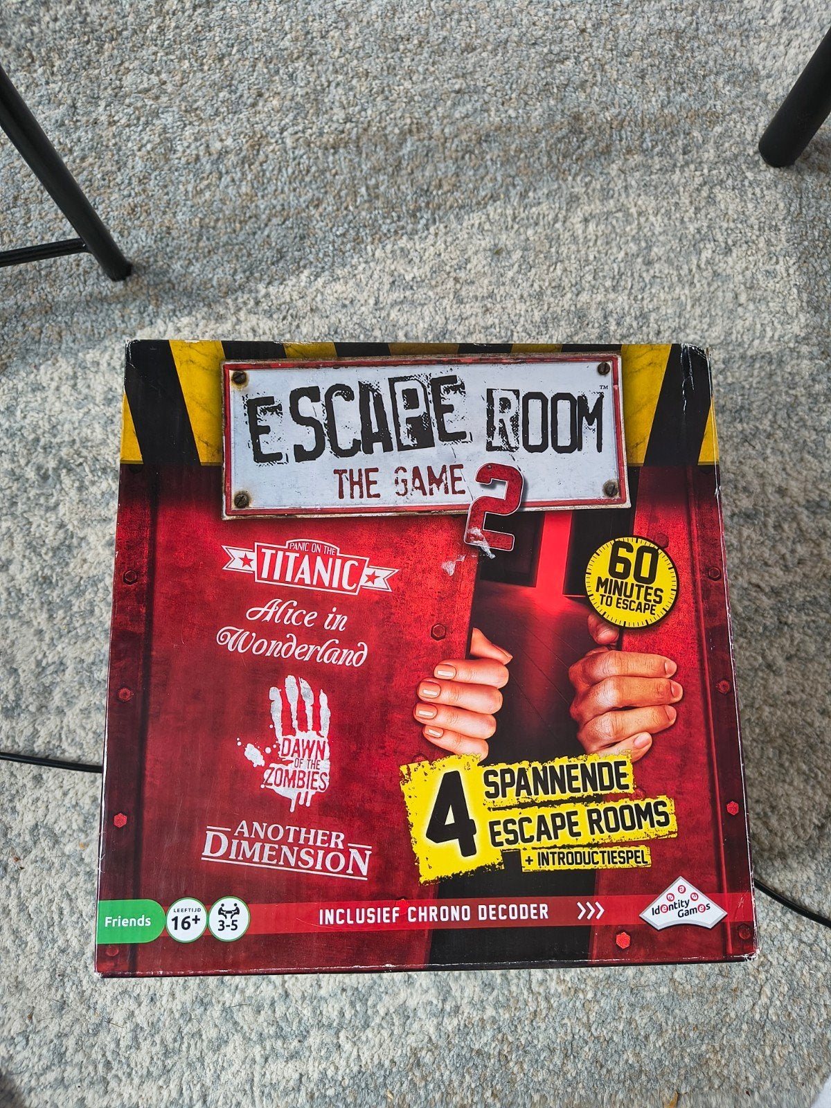 Escape Room The Game 2 - Mist (Panic on the Titanic), Hobby en Vrije tijd, Gezelschapsspellen | Bordspellen, Drie of vier spelers