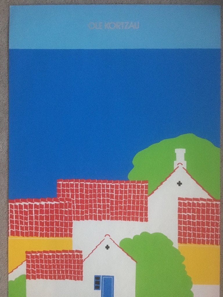 Ole Korzau poster zonder verkleuring, Rechthoekig Staand, Ophalen of Verzenden, Zo goed als nieuw, A1 t/m A3
