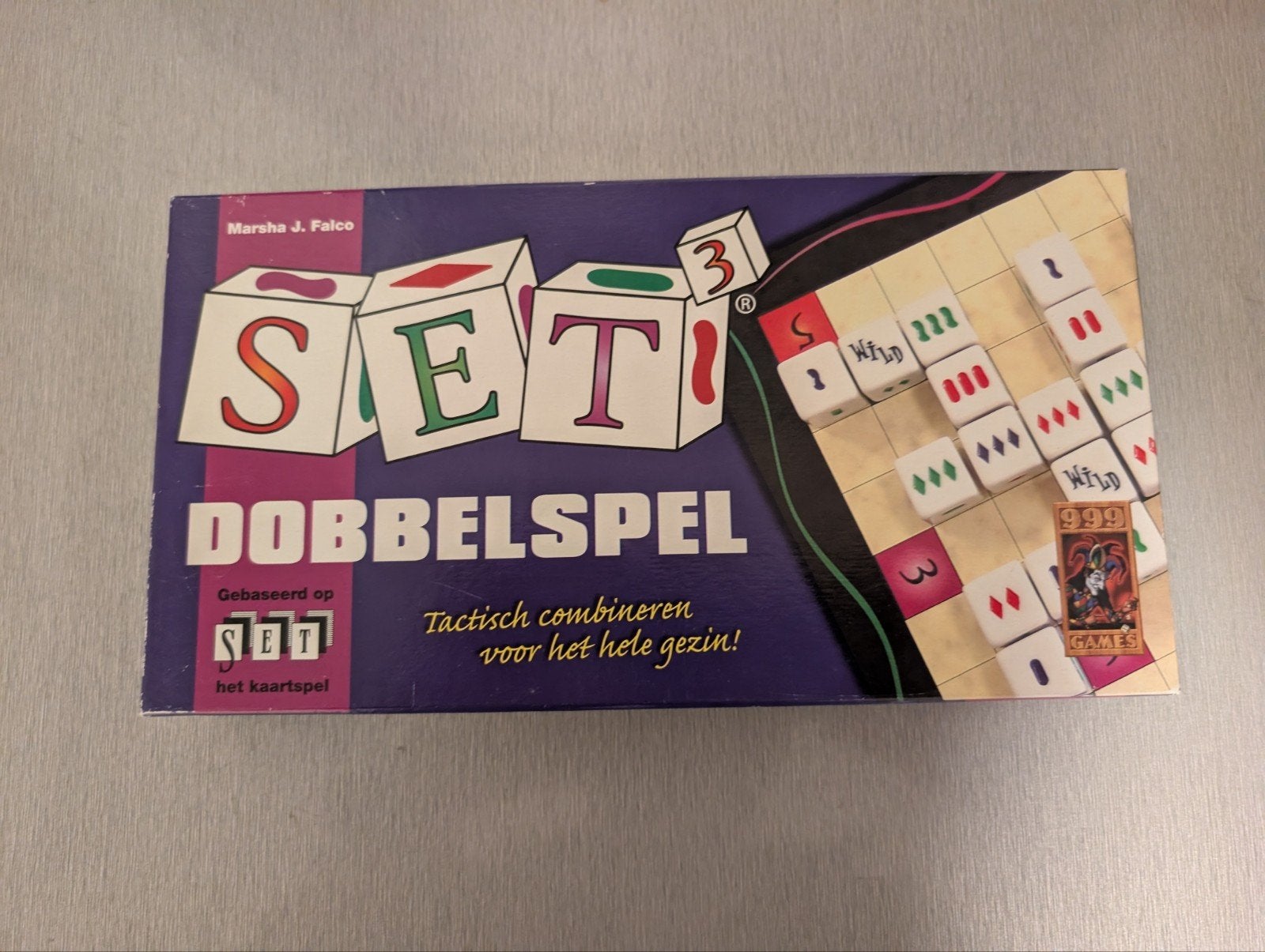 SET Dobbelspel - Tactisch combineren voor het hele gezin!, Drie of vier spelers, Ophalen of Verzenden, Gebruikt, Games