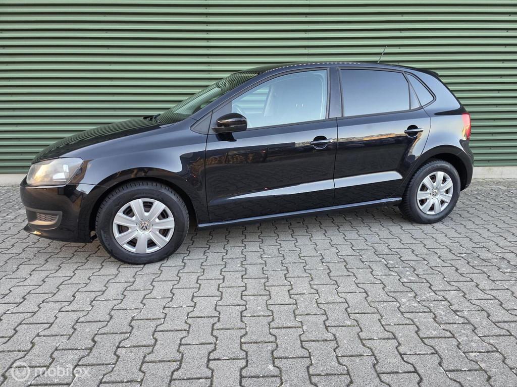 Volkswagen Polo 1.2-12V|Airco|Nw Distributie|Grote Beurt|, Voorwielaandrijving, Euro 5, Zwart, 1198 cc