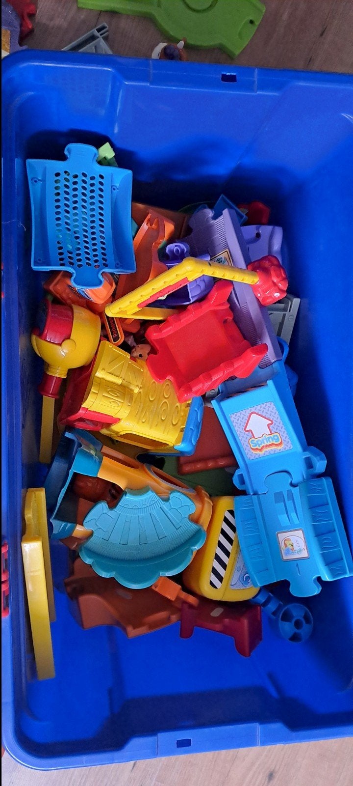 vtech toet toet baan, Ophalen