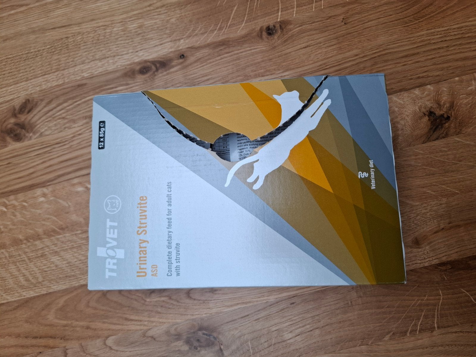 Trovet  Urinary Struvite ASD kattenvlees, Ophalen