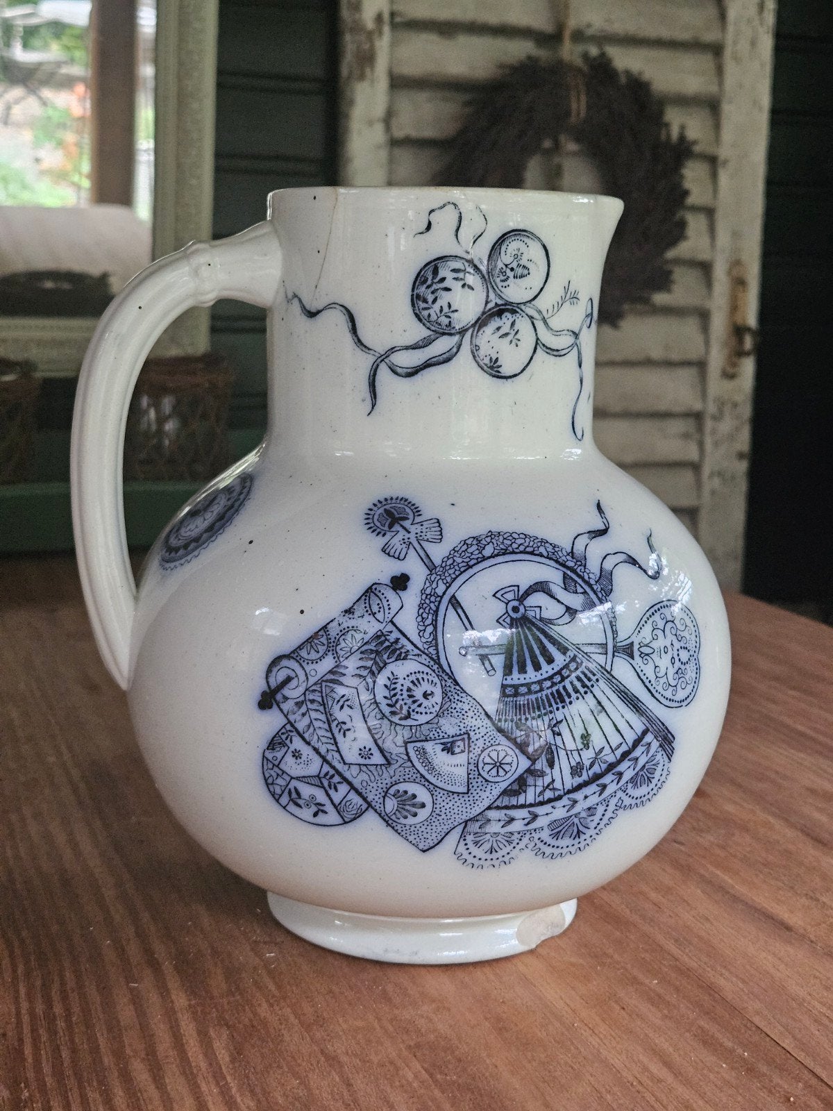 Antoeke brocante Petrus Regout lampetkan Fan, Ophalen