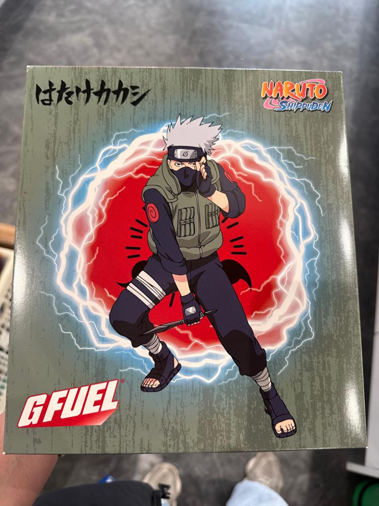 G FUEL Naruto Shippuden Kakashi Collector's Box, Ophalen of Verzenden, Nieuw