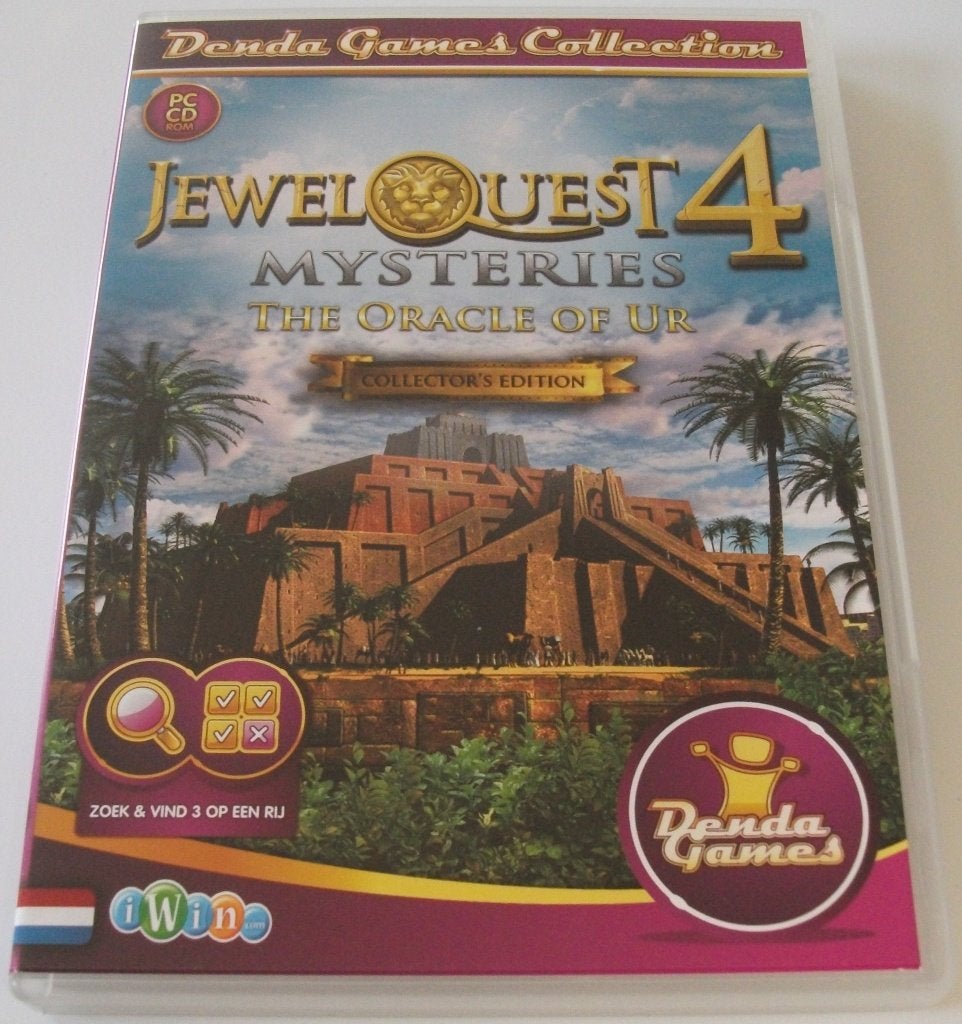 PC Game *** JEWEL QUEST MYSTERIES 4 *** The Oracle of Ur, Puzzel en Educatief, 1 speler, Ophalen of Verzenden, Zo goed als nieuw