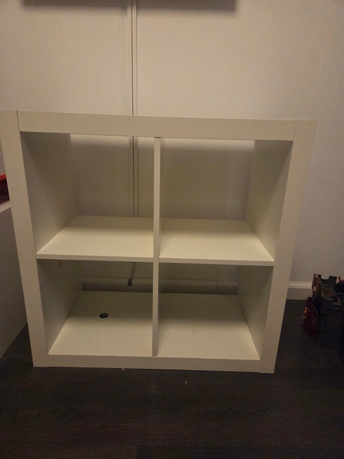 IKEA KALLAX Kast - Wit, 2x2 vakken, Ophalen, Gebruikt