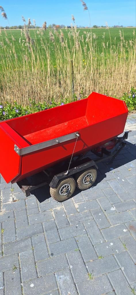 Kipkar/aanhanger met pomp voor skelter of quad, Ophalen, Zo goed als nieuw, Overige merken
