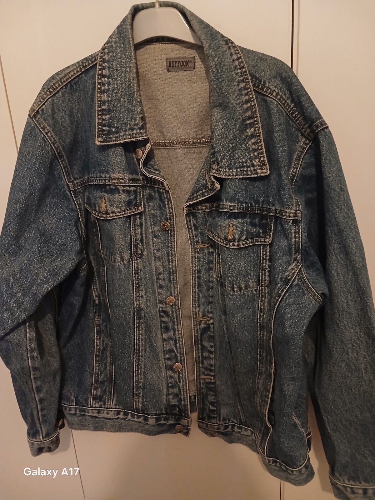 Buffoon spijkerjack - Maat XXL, Kleding | Heren, Buffoon, Blauw, Overige maten, Ophalen of Verzenden