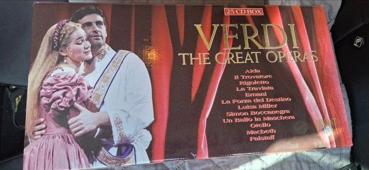 Verdi & Vivaldi The Great Operas & Masterworks 25+40 CD Box, Ophalen, Boxset, Verdi, Opera of Operette