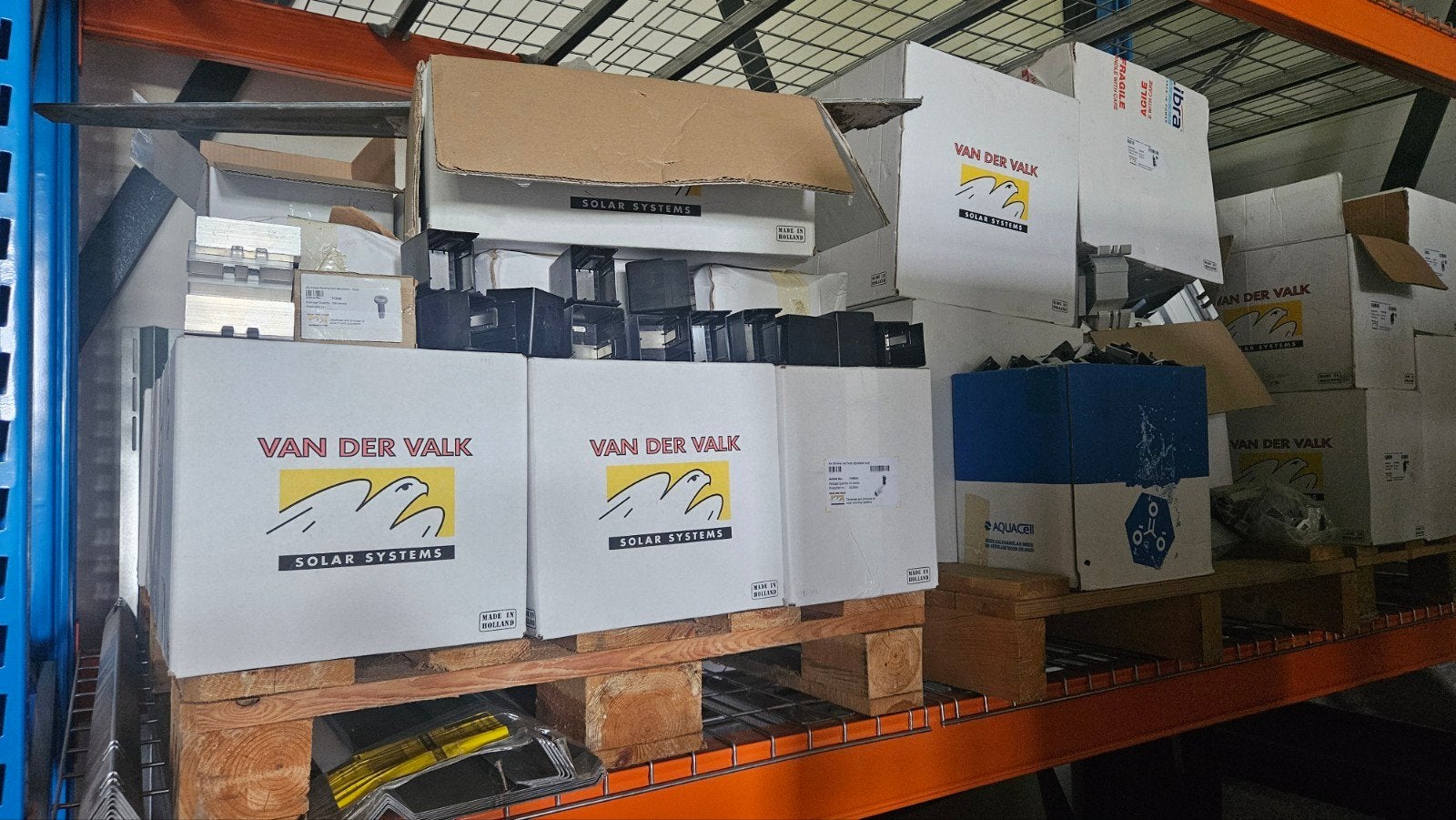 Restpartij Van Der Valk Solar montagemateriaal zonnepanelen, Doe-het-zelf en Verbouw, Zonnepanelen en Toebehoren, Ophalen, Nieuw