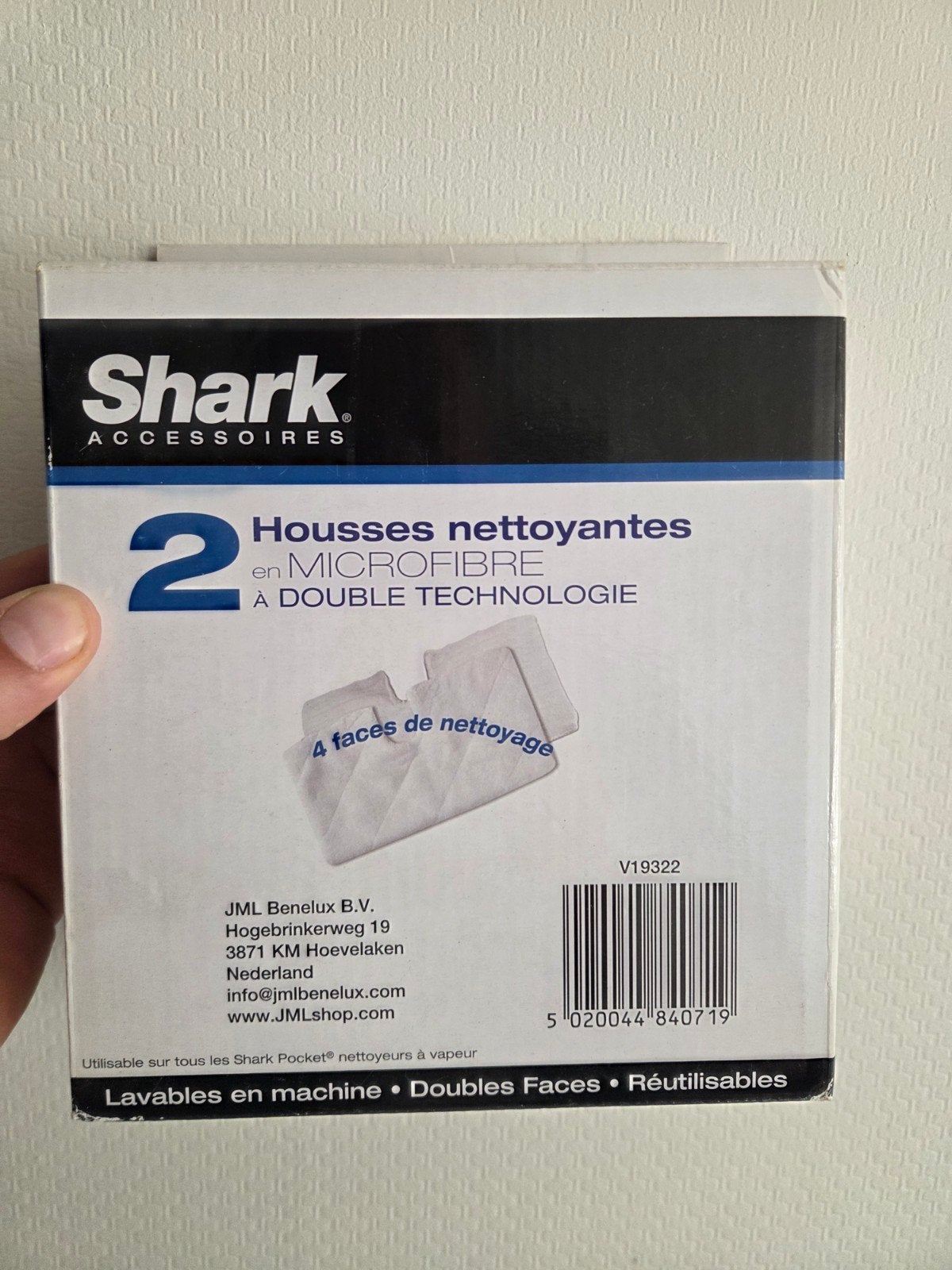 Shark Steam Pocket Mop Microvezel Stoomhoezen (2 stuks), Ophalen of Verzenden