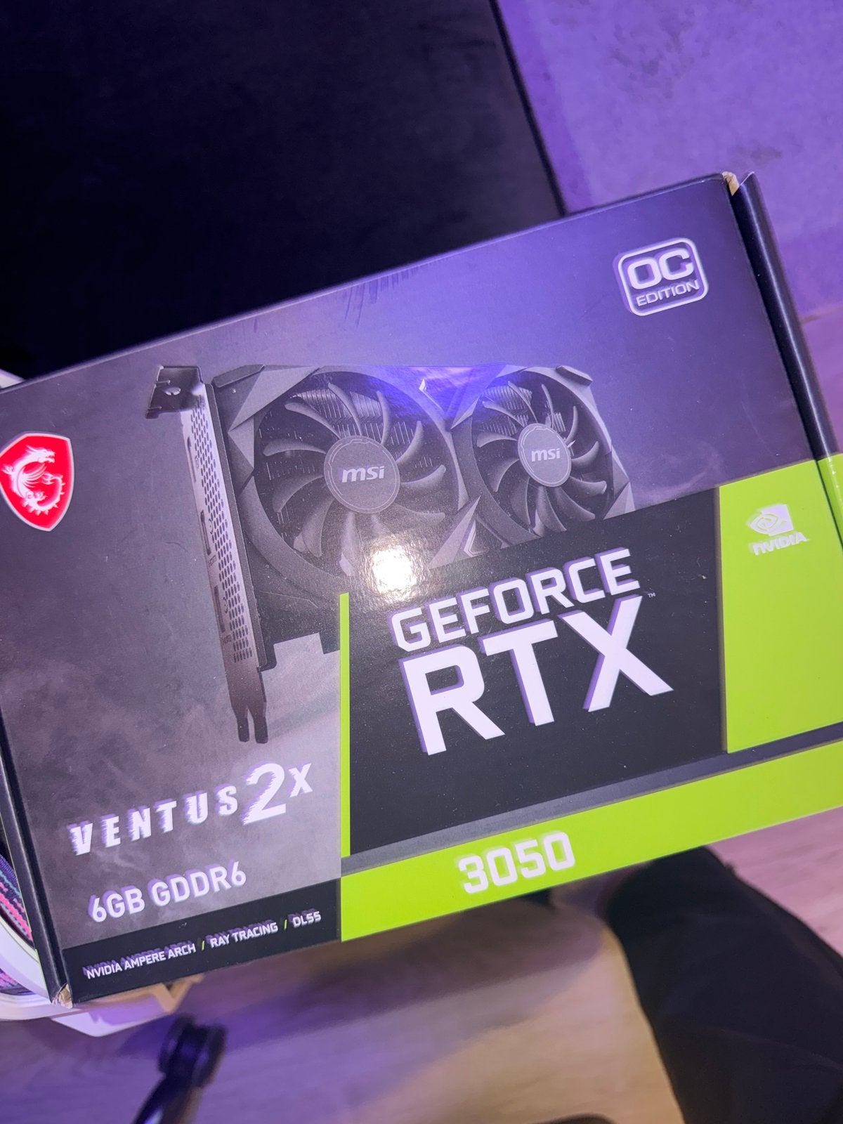 gefore rtx 3050 msi, Ophalen of Verzenden, Zo goed als nieuw, GDDR6, PCI-Express 4