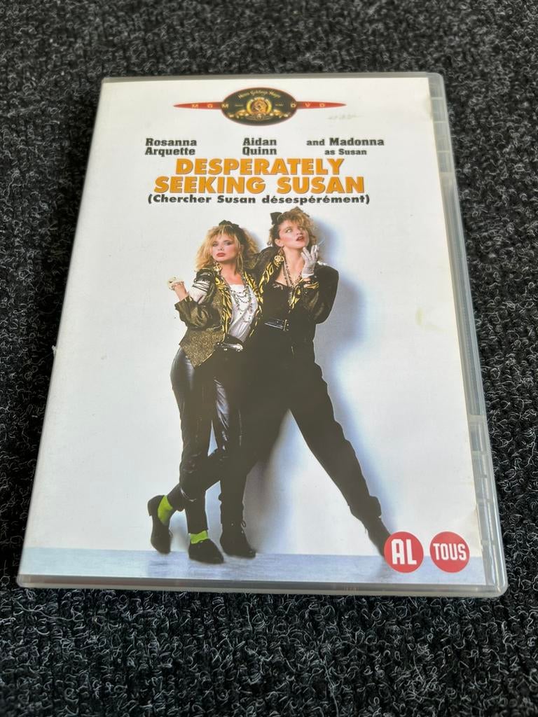 Desperately seeking susan op dvd 1985, Vanaf 16 jaar, Ophalen of Verzenden, Gebruikt, Actie en Avontuur