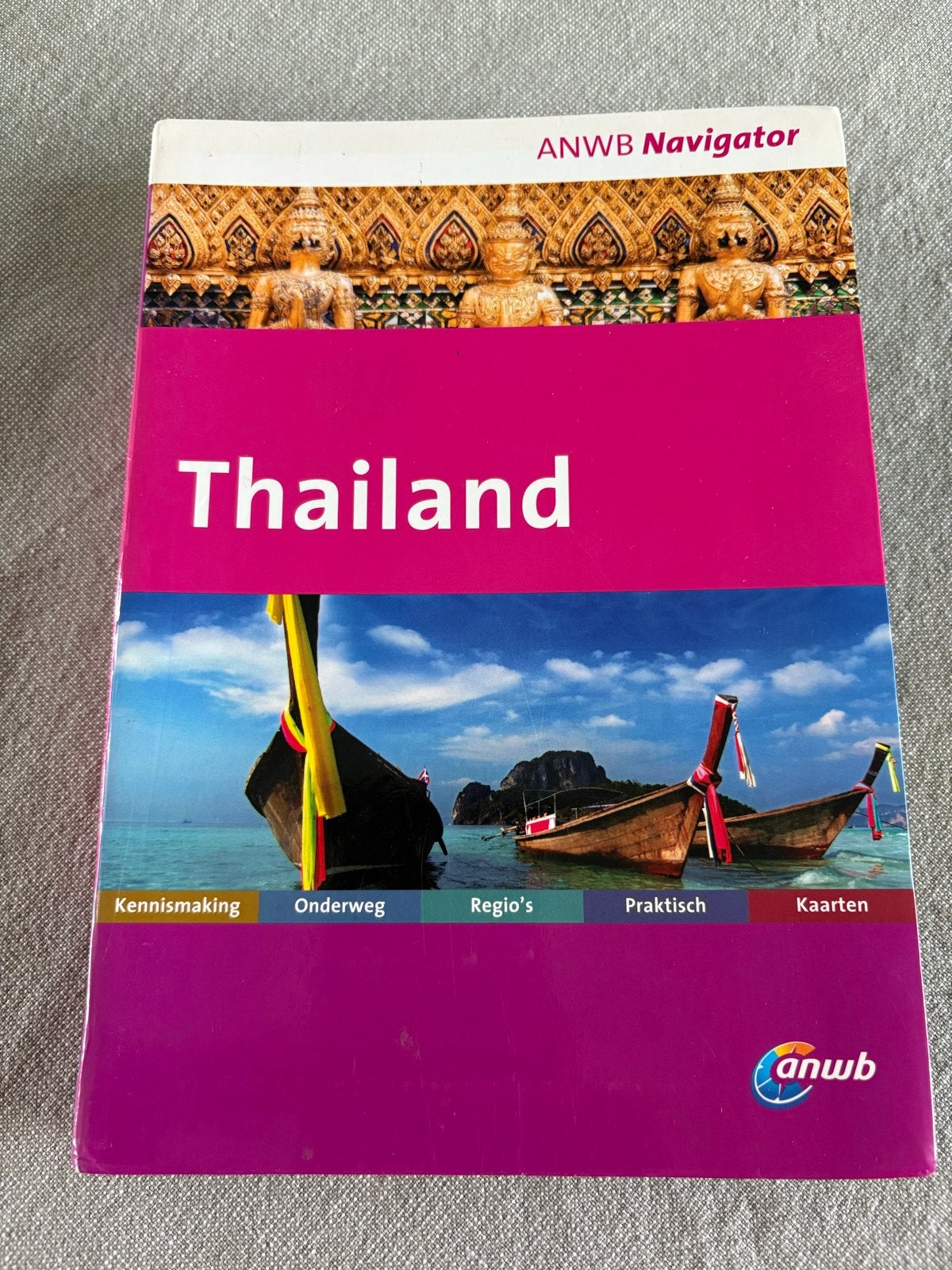 ANWB Thailand Reisgids, Ophalen of Verzenden, Zo goed als nieuw, Reisgids of -boek, ANWB