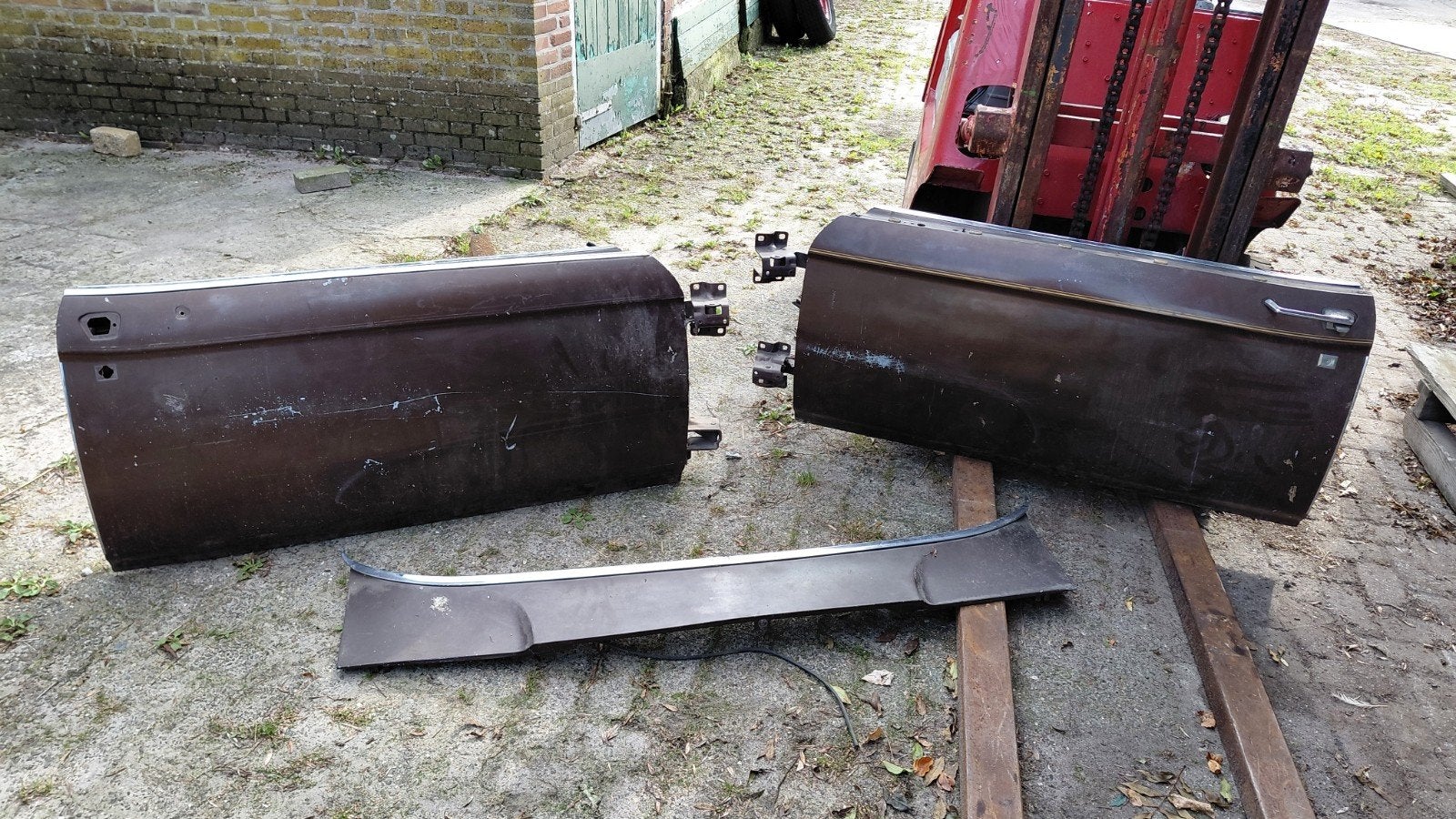 te koop 2 deuren en paravan lincoln mark 3 1970, Gebruikt, Deur, Links, Ophalen of Verzenden