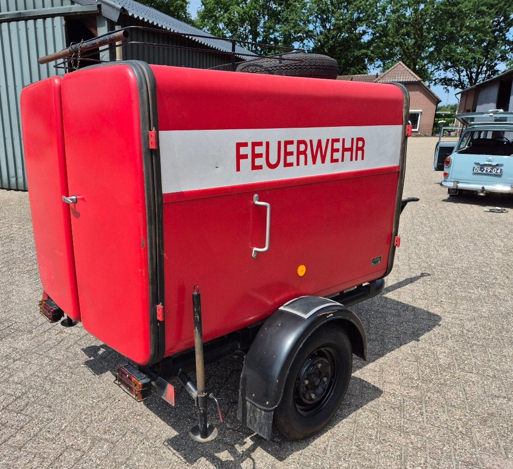 Oldtimer Aanhangwagen Foodtruck/Vakantieaanhangwagens, Ophalen, Gebruikt