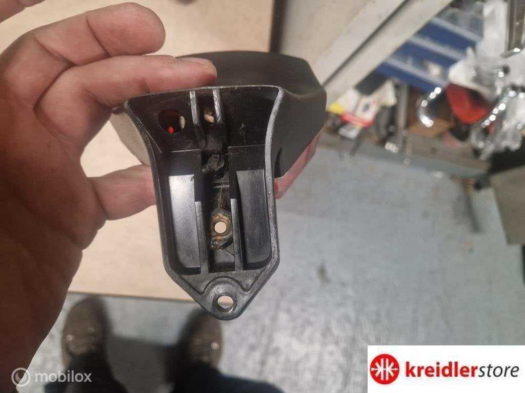 Kreidler ULO achterlicht op poot in zeer nette staat compl., Gebruikt, Kreidler, Ophalen of Verzenden, Kreidler