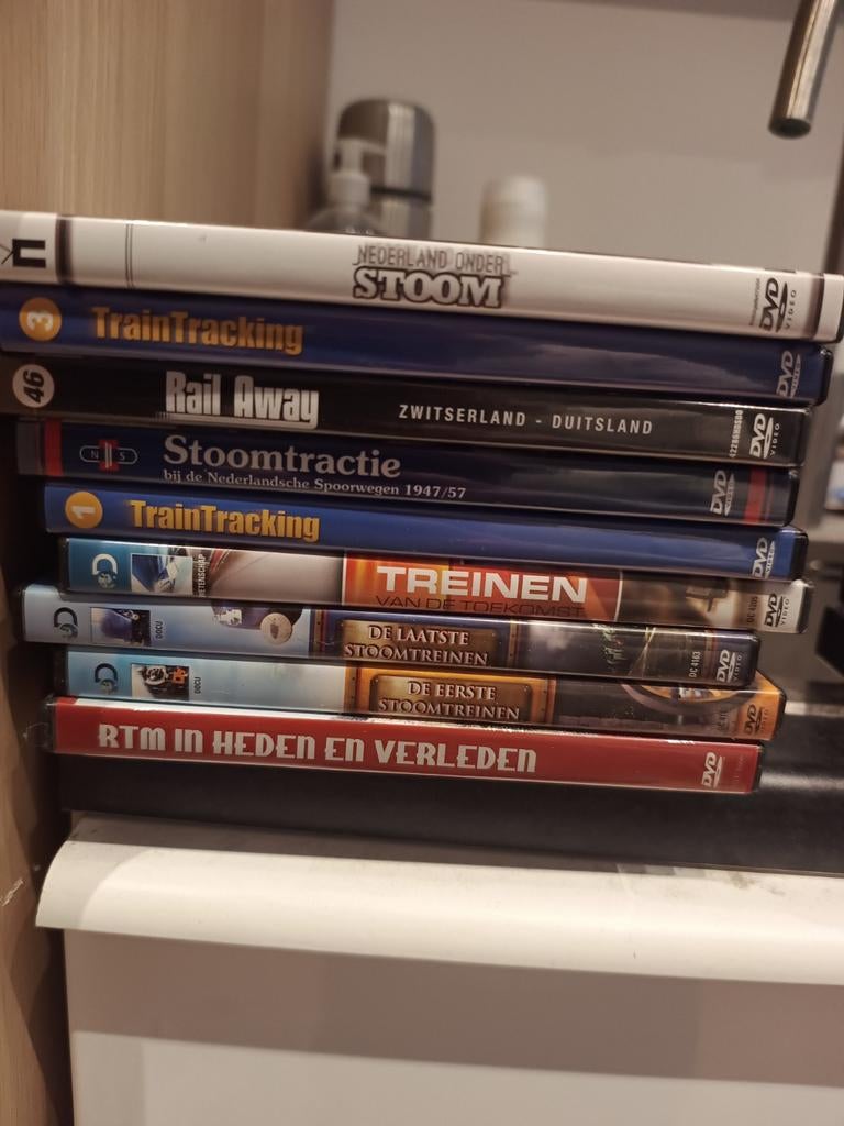 Mooie collectie Railaway en stoomtrein DVD's, Alle leeftijden, Ophalen of Verzenden, Zo goed als nieuw