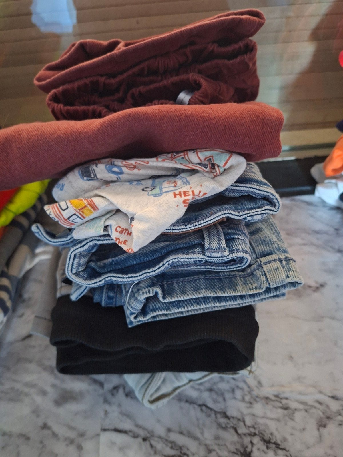 Grote kledingbundel voor jongens, maat 110-116, met schoenen, Ophalen of Verzenden, Gebruikt, Maat 110