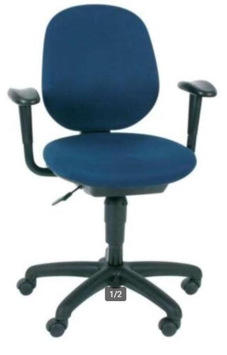 Bureaustoel blauw, Blauw, Nieuw, Ophalen of Verzenden, Nvt