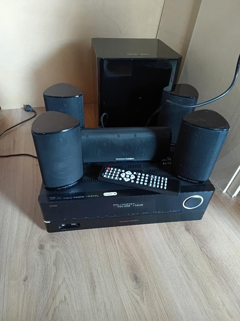 Harman Kardon AVR161 s, 70 watt of meer, Zo goed als nieuw, 5.1-systeem, Overige spelers