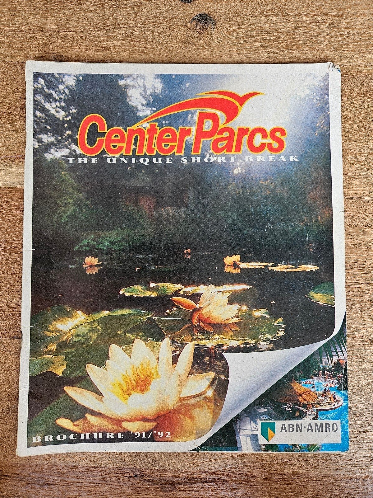 Centerparcs  Sporthuis Centrum  Brochures, Ophalen of Verzenden