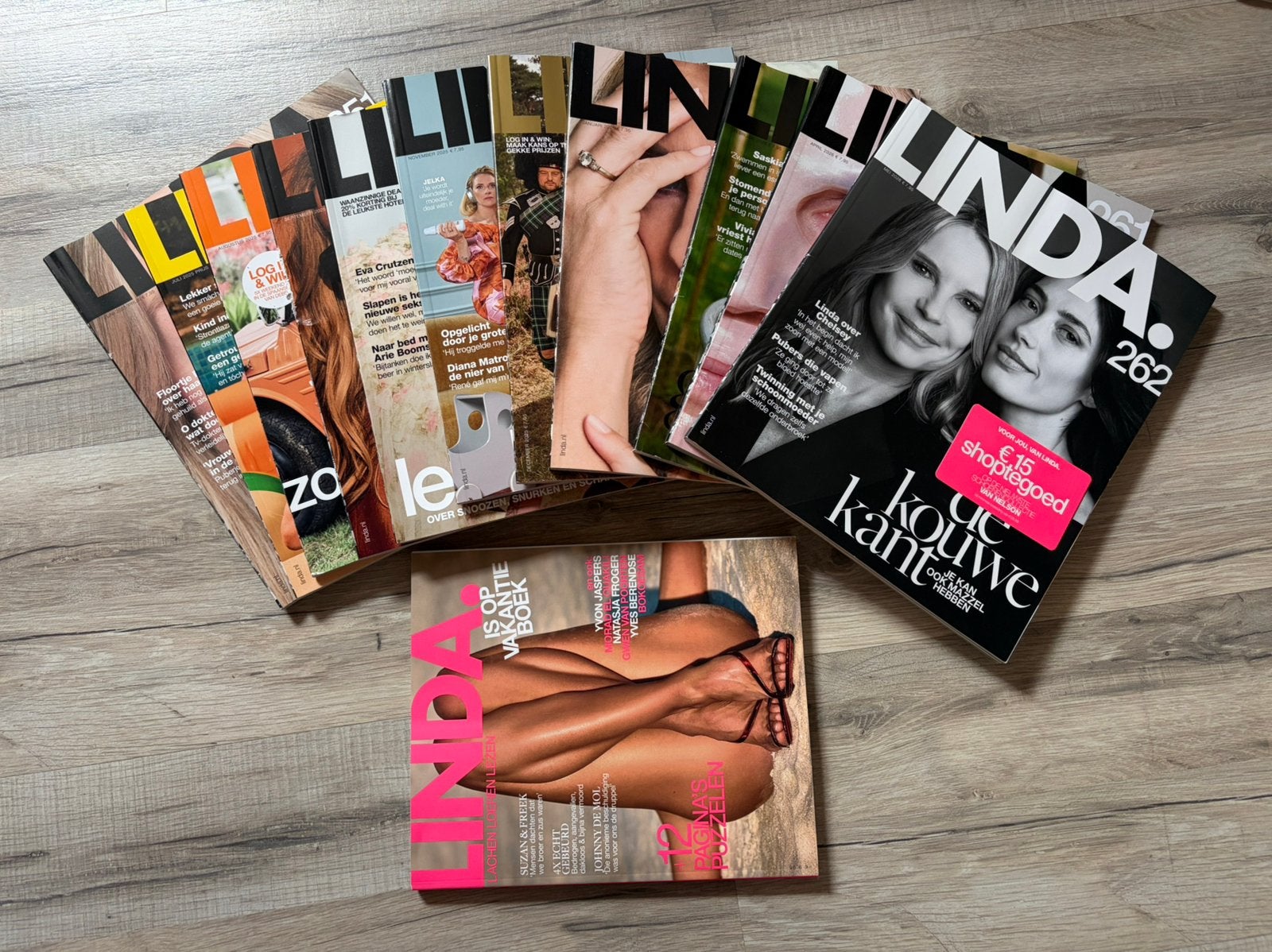 11x Linda, 4x Linda Meiden special, 1x Linda Vakantieboek, Ophalen, Zo goed als nieuw, Damesbladen