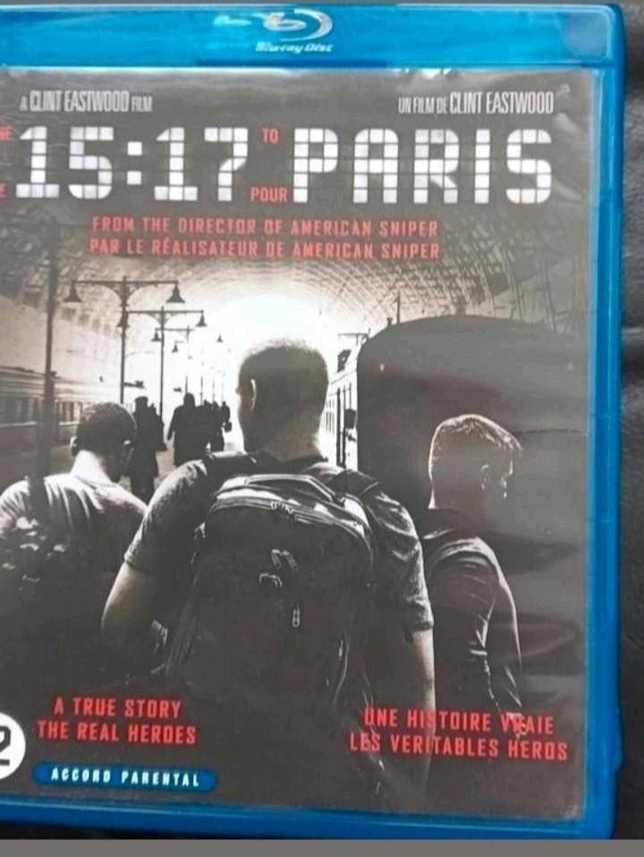 15:17 to Paris bluray NL ondertiteld, Ophalen of Verzenden, Zo goed als nieuw, Thrillers en Misdaad
