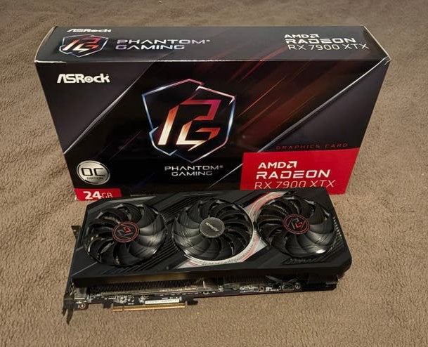 ASRock AMD Radeon RX 7900 XTX - Krachtige Gaming GPU, Computers en Software, Videokaarten, Zo goed als nieuw, AMD, PCI-Express 4.0