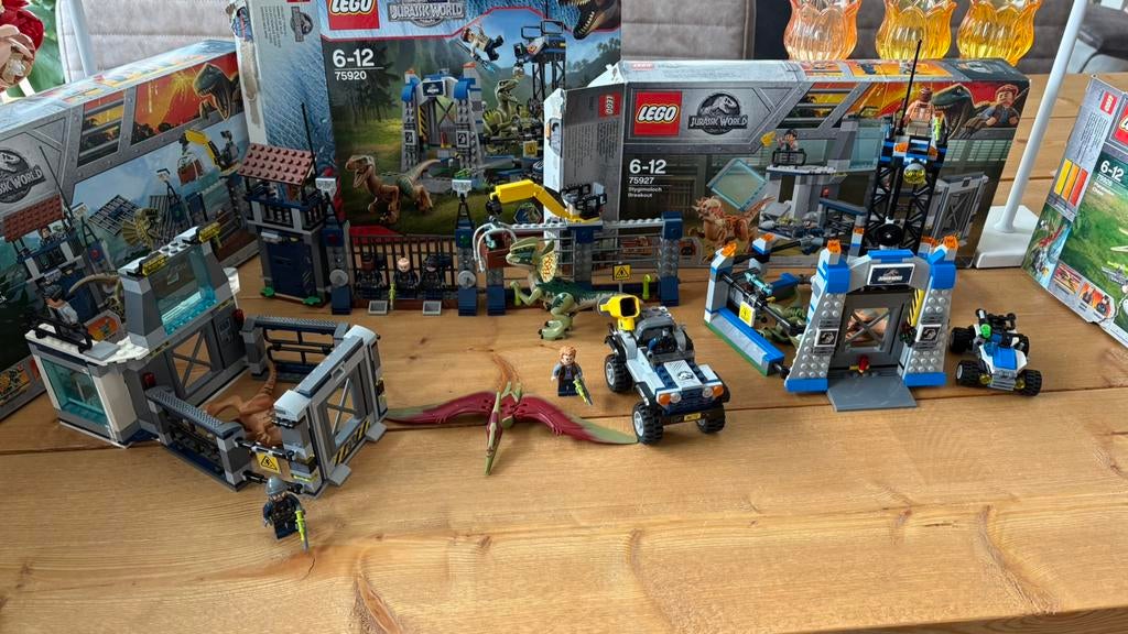 Lego sets 75920; 75926; 75927; 75931, Ophalen of Verzenden, Gebruikt, Lego