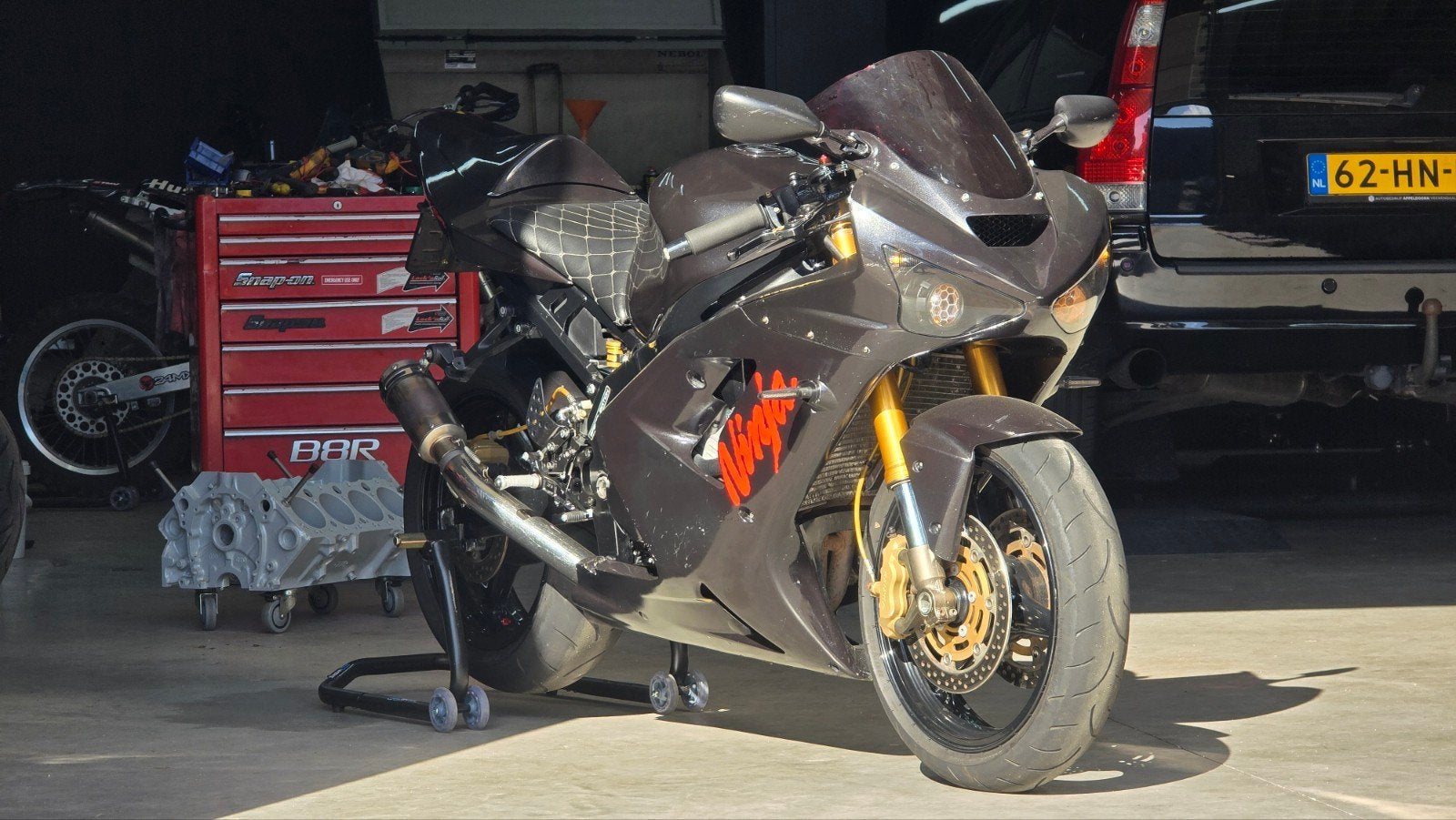 Kawasaki Ninja ZX-6R 636, Sportuitlaat, 636 cc, 4 cilinders, Motorrijbewijs A