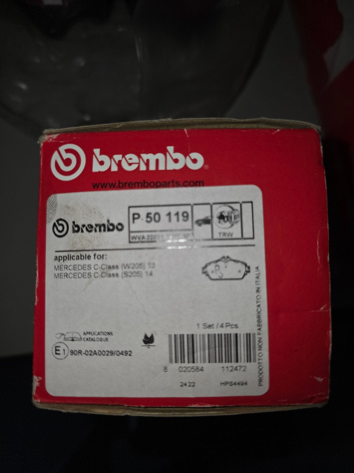 Brembo Remblokken P 50 119 voor Mercedes C-Klasse, Ophalen of Verzenden