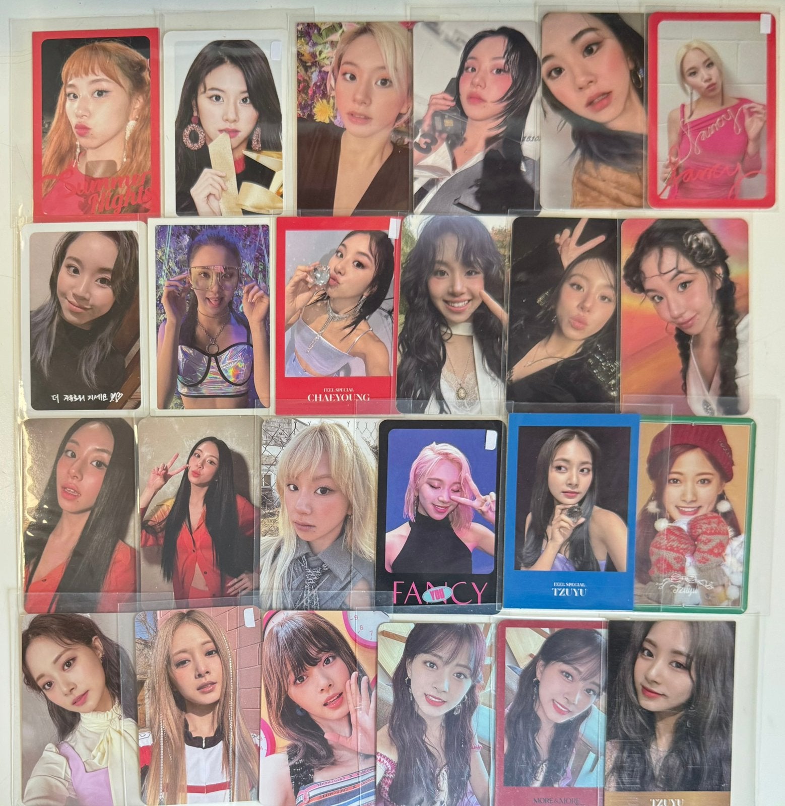 twice photocard chaeyoung tzuyu, Verzenden, Zo goed als nieuw, Foto of Kaart