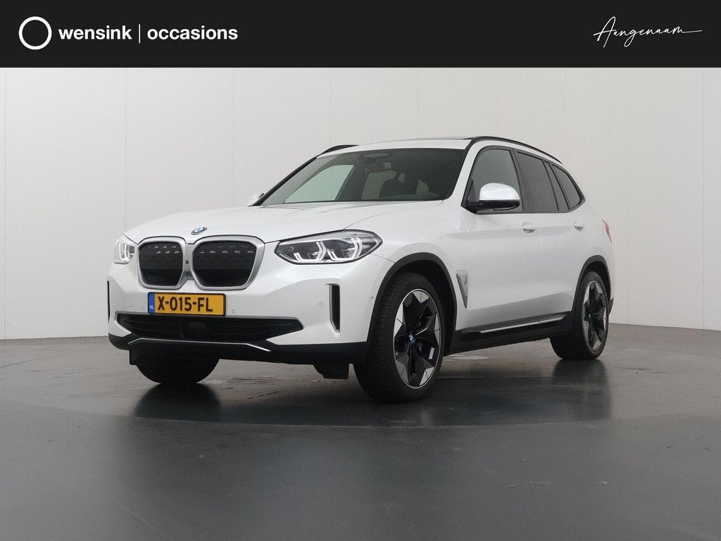 BMW iX3 Executive 80 kWh | SOH 94% | Panoramadak | Sportstoe, Auto's, BMW, Automaat, Achterwielaandrijving, Gebruikt, Wit