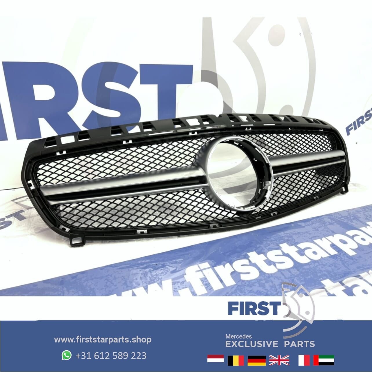 W176 A45 AMG GRIL voor Mercedes A KLASSE 2013-2016 45 AMG, Gebruikt, -, Ophalen of Verzenden, -