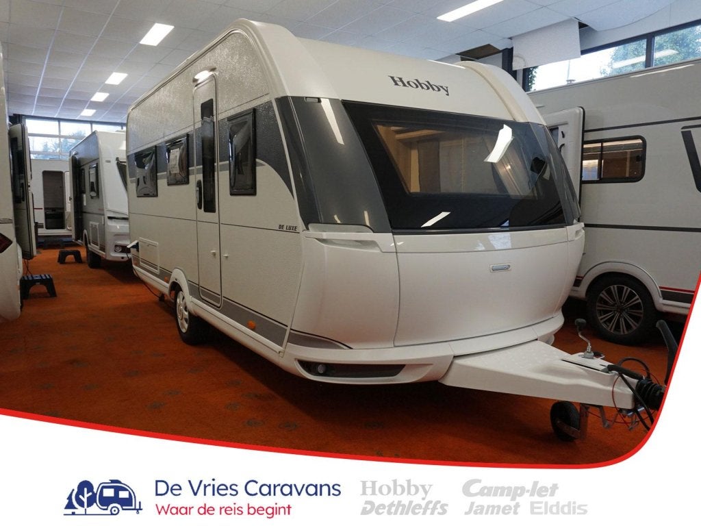 Hobby De Luxe 460 LU vloerverwarming, Rondzit, Hobby, Ringverwarming, Bedrijf