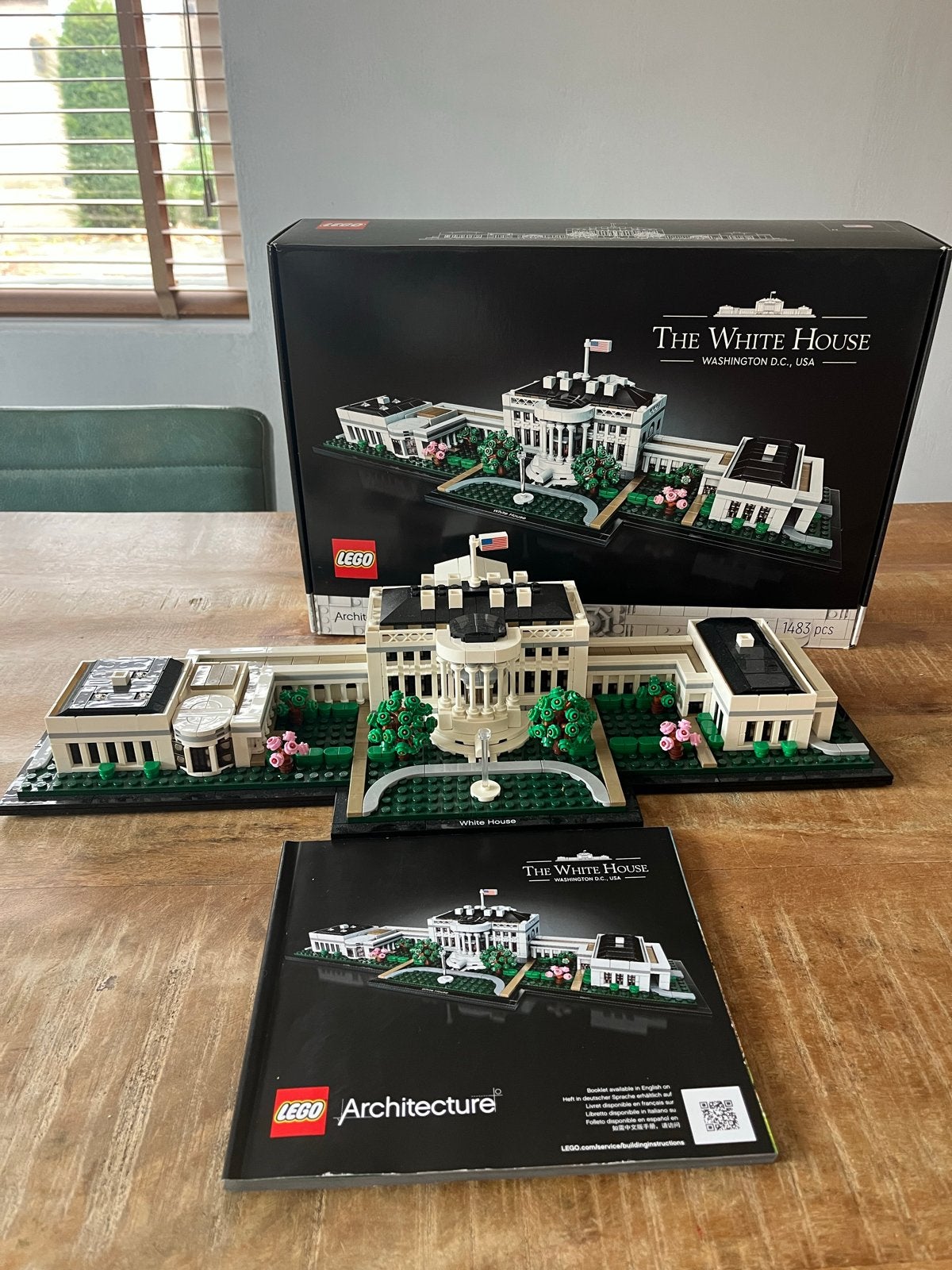 LEGO Architecture 21054 Het Witte Huis - 100% compleet, Ophalen of Verzenden, Zo goed als nieuw, Lego