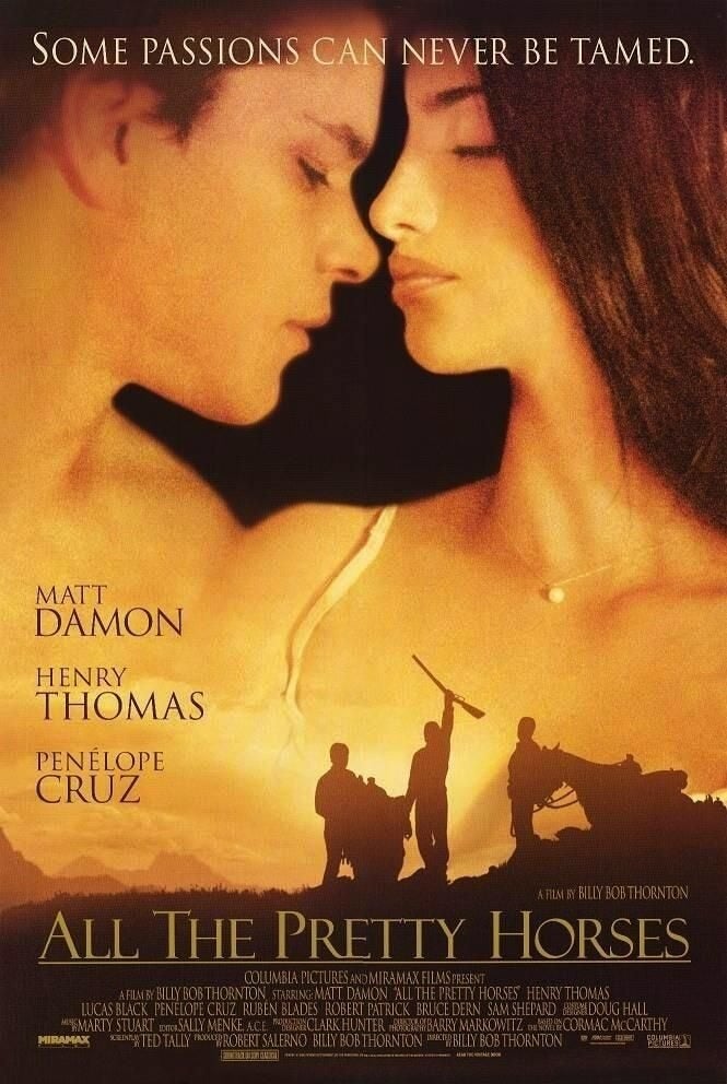 DVD - All the Pretty Horses (2000), Vanaf 16 jaar, Ophalen of Verzenden, Zo goed als nieuw, Overige genres