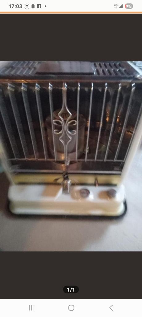 Vintage Petroleumkachel - Compact en Efficiënt, Huis en Inrichting, Kachels, Ophalen, Gebruikt, Overige brandstoffen, Petroleumkachel
