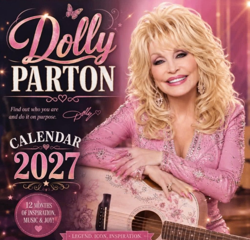 Dolly Parton kalender 2027, Verzenden, Nieuw in verpakking, Overige formaten