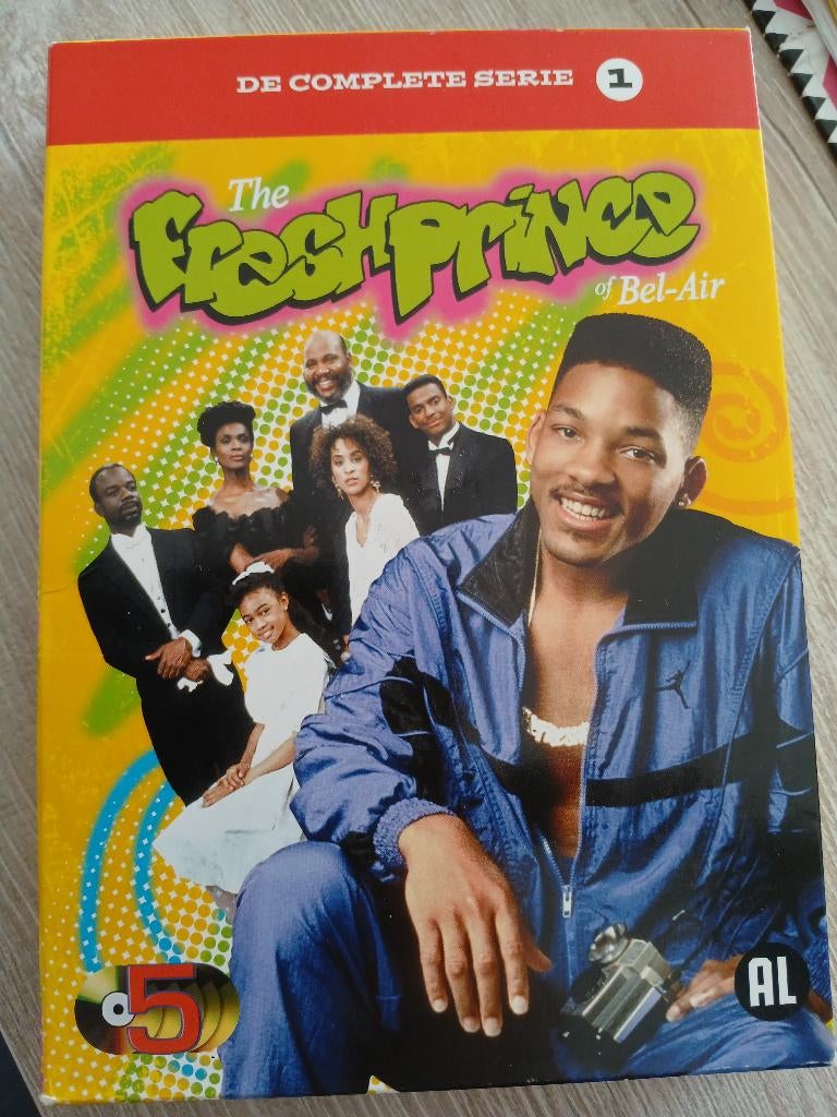 the frech prince of bel air - will smith  ( serie 1 ), Alle leeftijden, Ophalen of Verzenden, Zo goed als nieuw, Komedie