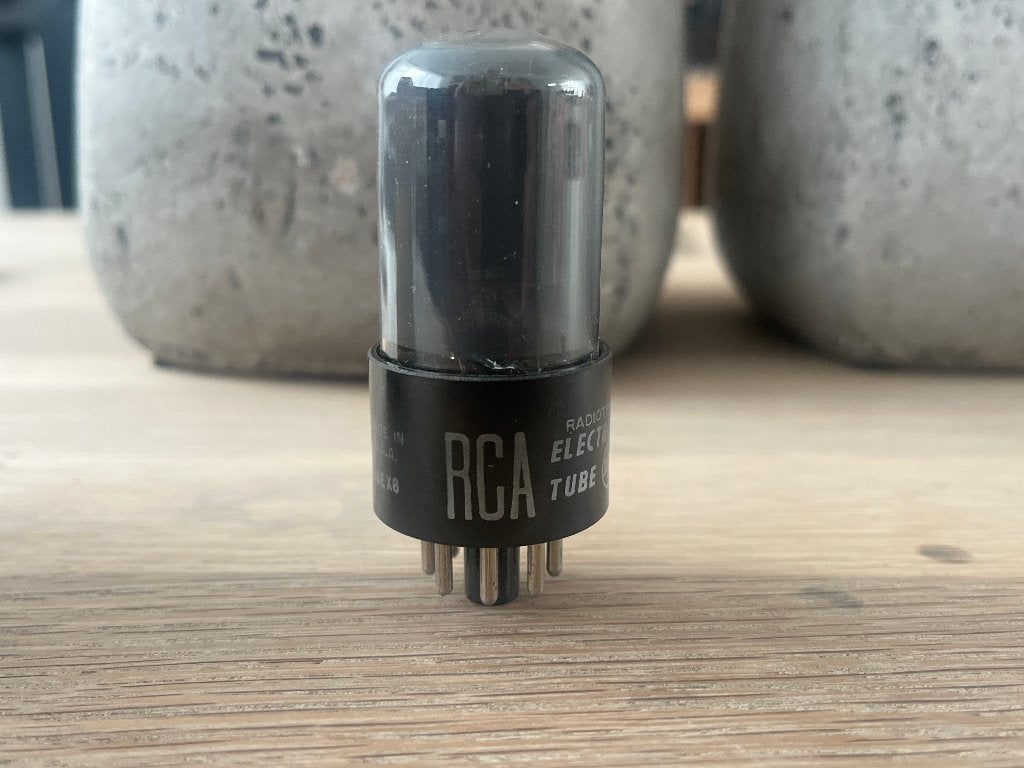 RCA 6sl7 smoke glass, Ophalen of Verzenden, Buis of Buizen