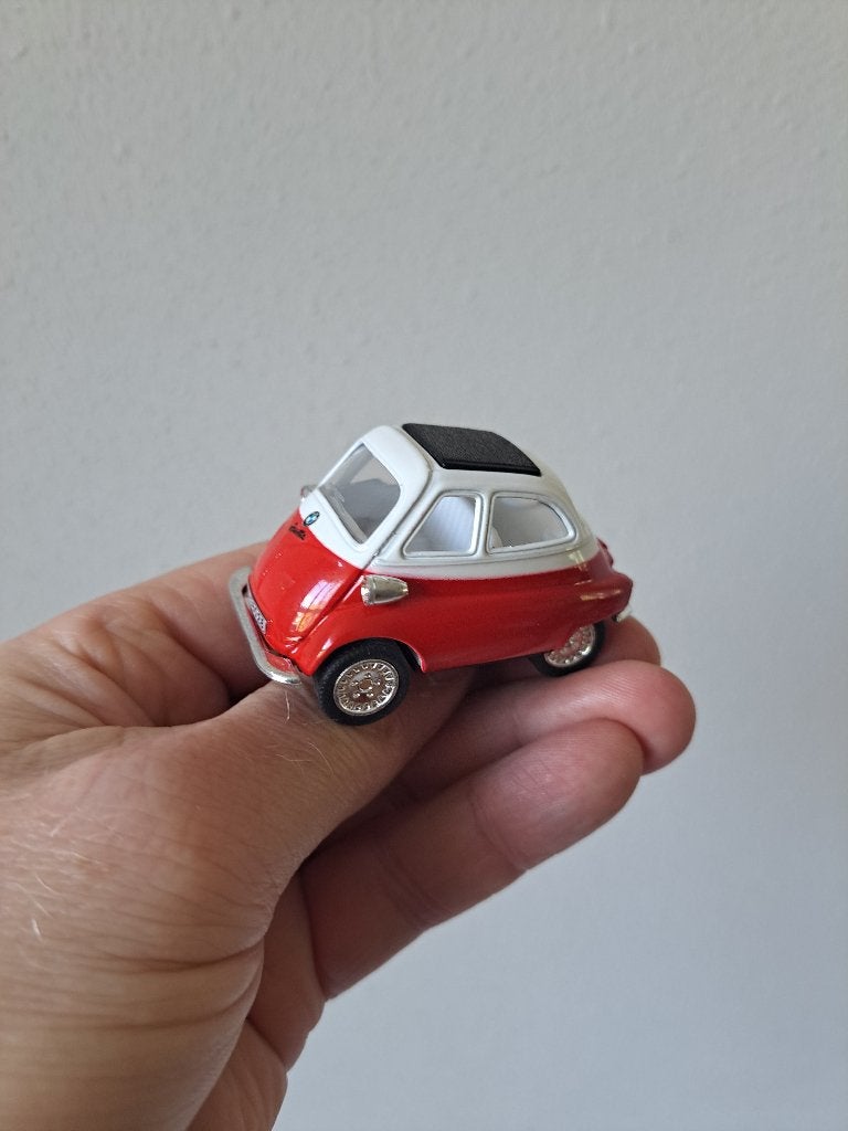 BMW Isetta 250 1957 1:38 Kingmart, Ophalen of Verzenden, Zo goed als nieuw, Auto